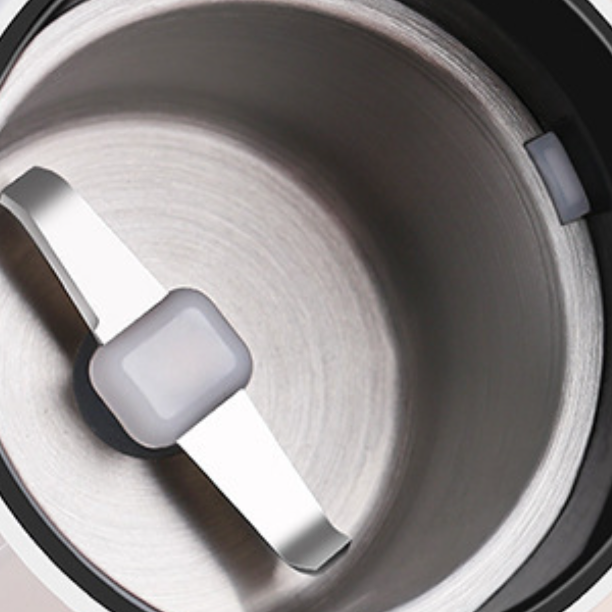 Edelstahl Elektroschleifer: Kaffeemühle Geräuscharm Reinigen, UWOT (200 W und Weiß Scharfe Doppelklingen, zu Leicht 304
