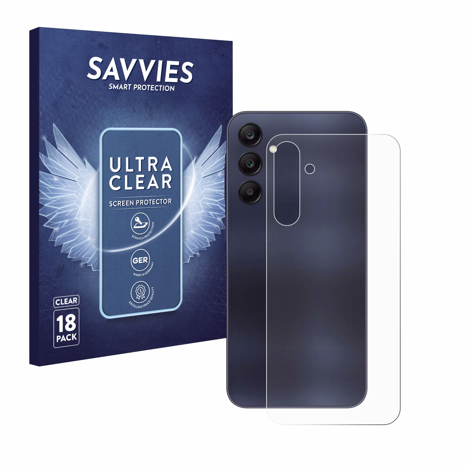 Galaxy SAVVIES Samsung 5G) Schutzfolie(für 18x klare A25