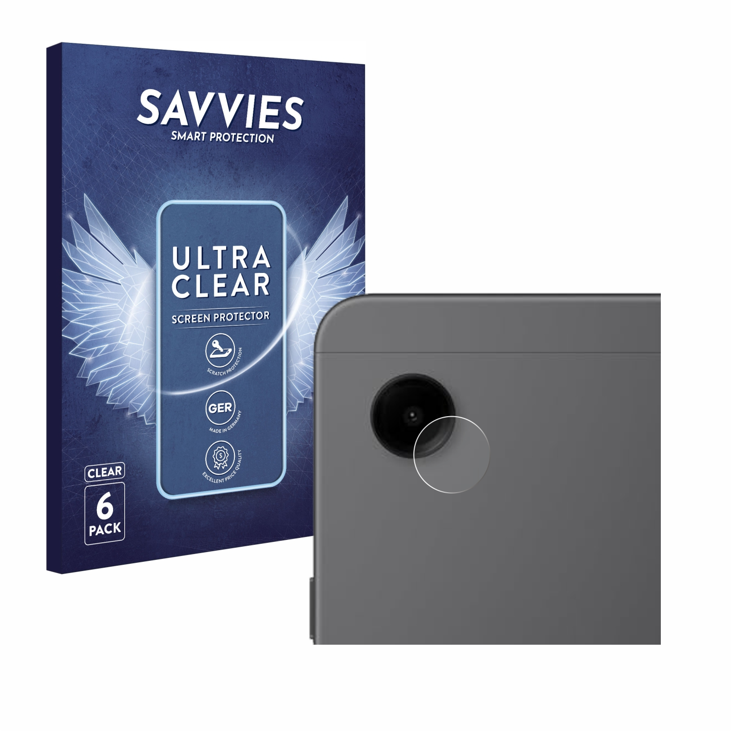 SAVVIES Samsung klare 6x A9 Galaxy Tab WiFi) Schutzfolie(für