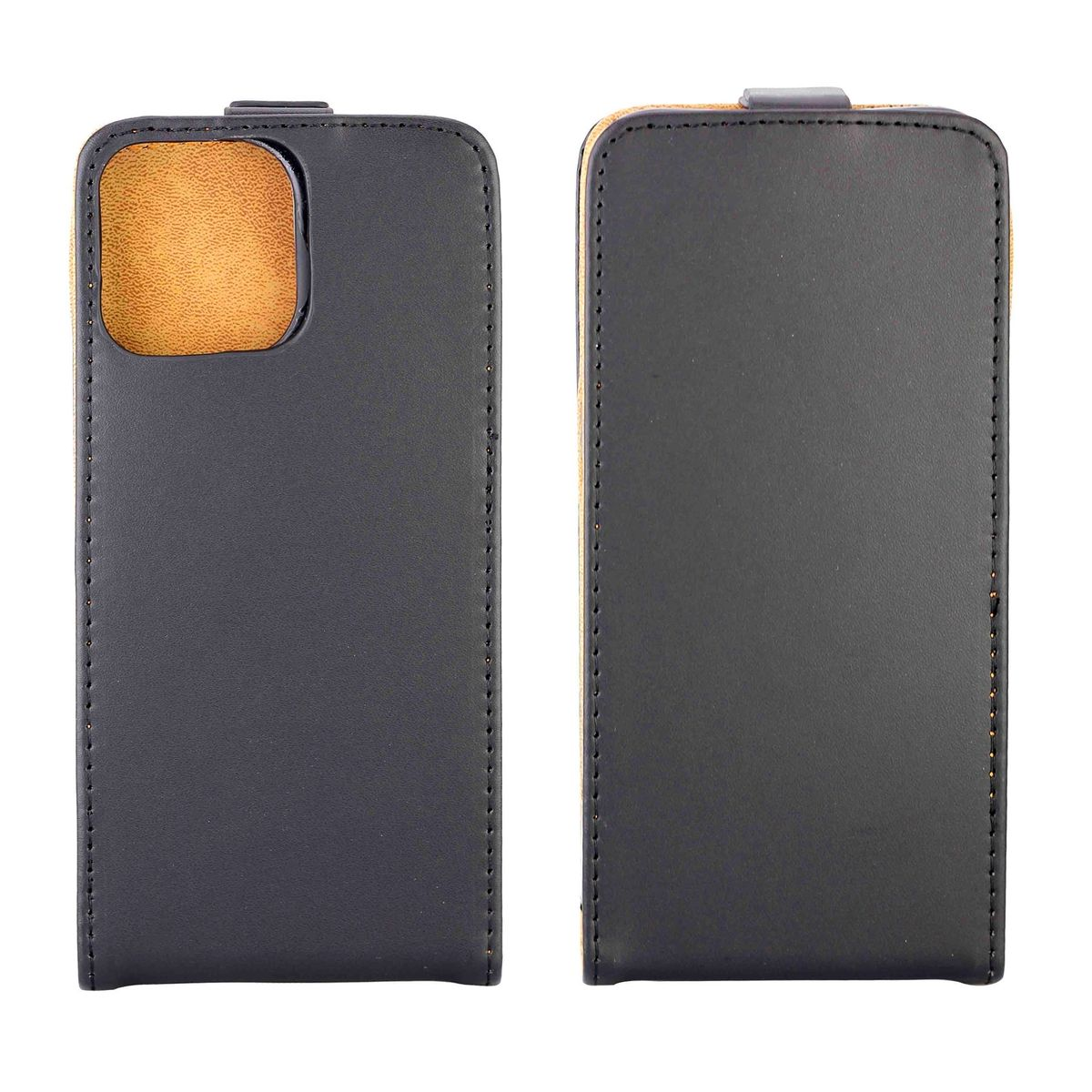 KÖNIG DESIGN Flipcase, Flip iPhone Schwarz Cover, Apple, Max, Pro 15