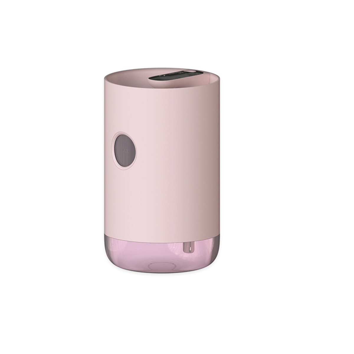 SHAOKE USB-Luftbefeuchter 10 (Raumgröße: Rosa 3000mAh Wasser Luftbefeuchter & LED-Anzeige m²) 1000ml Nachtlicht
