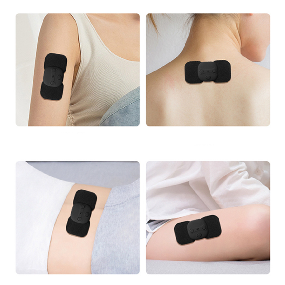 LACAMAX Taschen-Massagegerät, 2 Modi, 15 Niederfrequenzimpuls, Intensitätsstufen, Akkulaufzeit Massagegerät lange