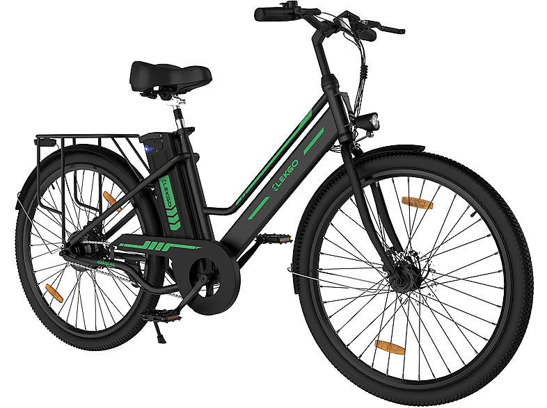 EG08S Citybike Zoll, 302.4Wh, ELEKGO 250W 26\