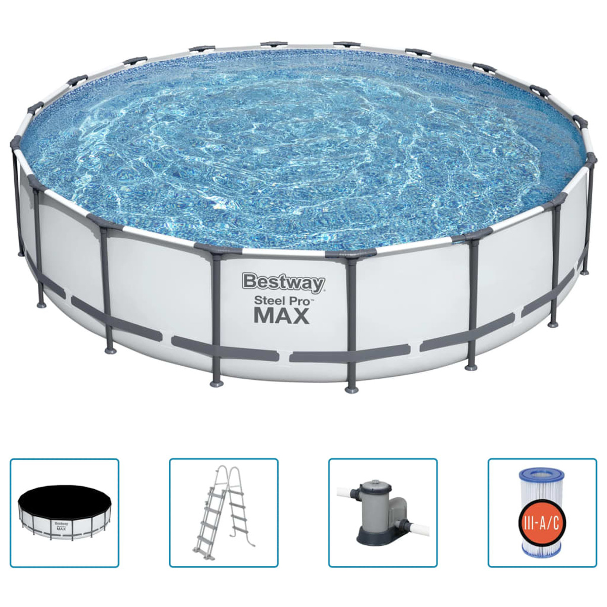 Silber 93106 Pool, BESTWAY