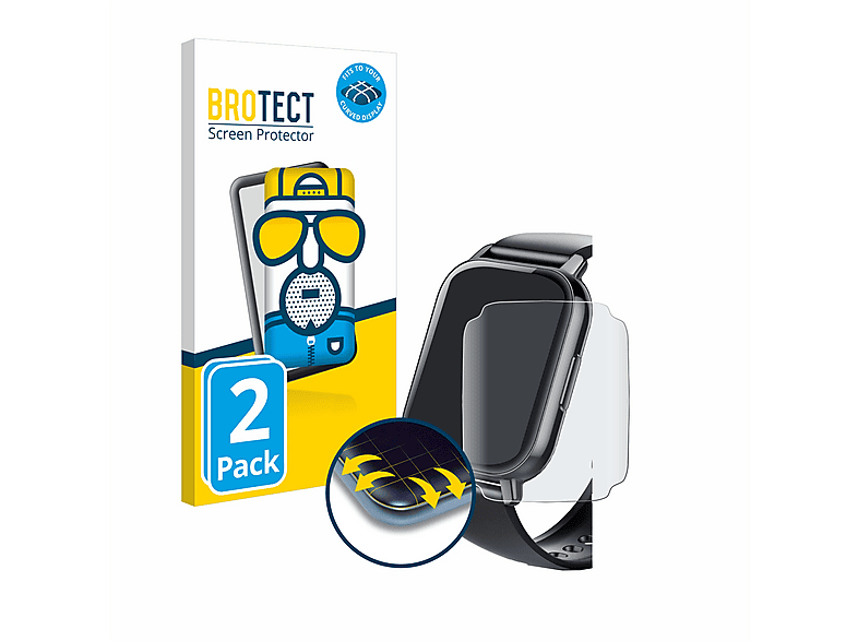 2x BROTECT Flex Full-Screen Folie Für Segway Nineb Produktbild-Vorschau 6