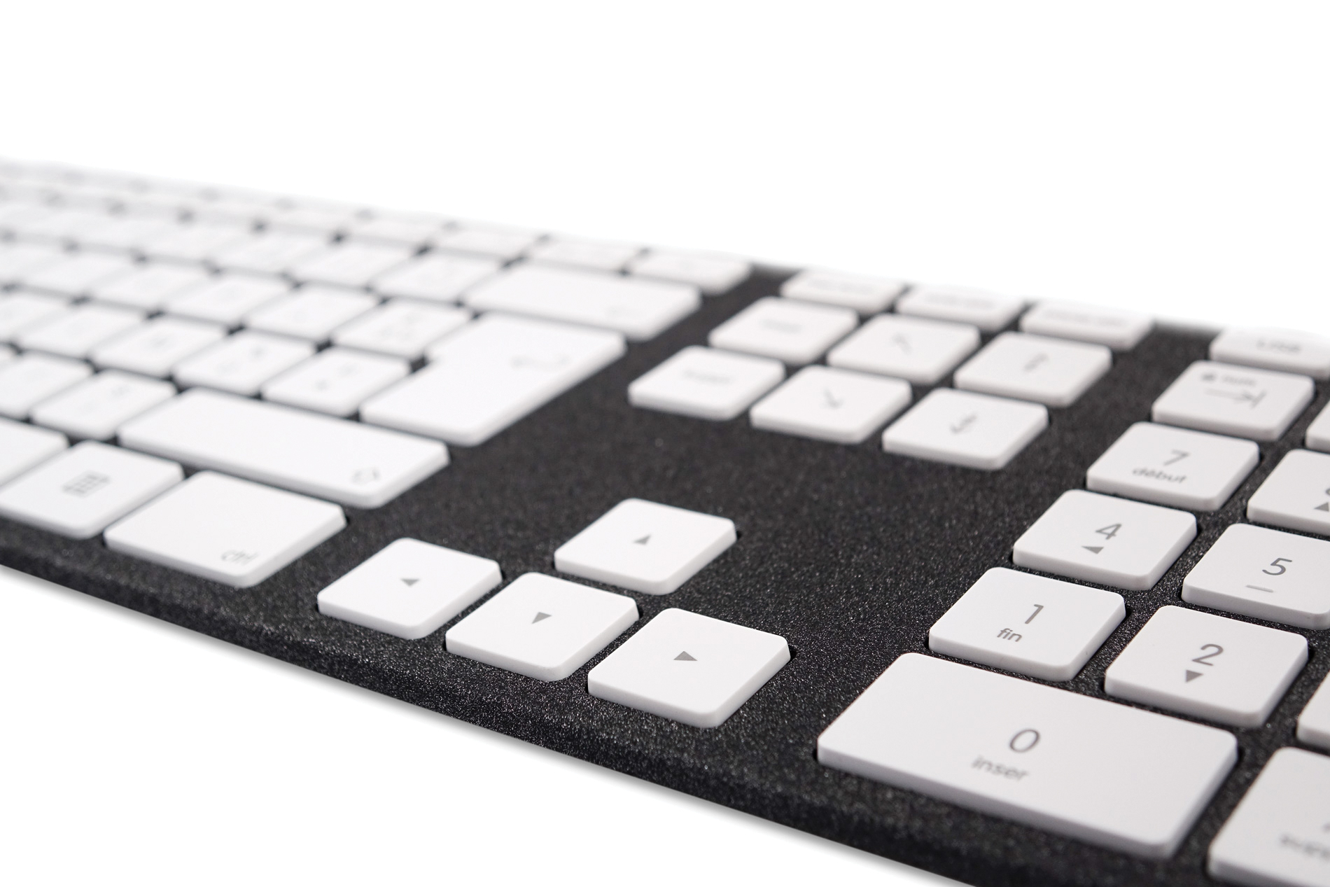 Tastatur Europäisches - Design Geräte, 3 JOUR Bluetooth Aluminium - & USB & ABS-Verbinde BLEU