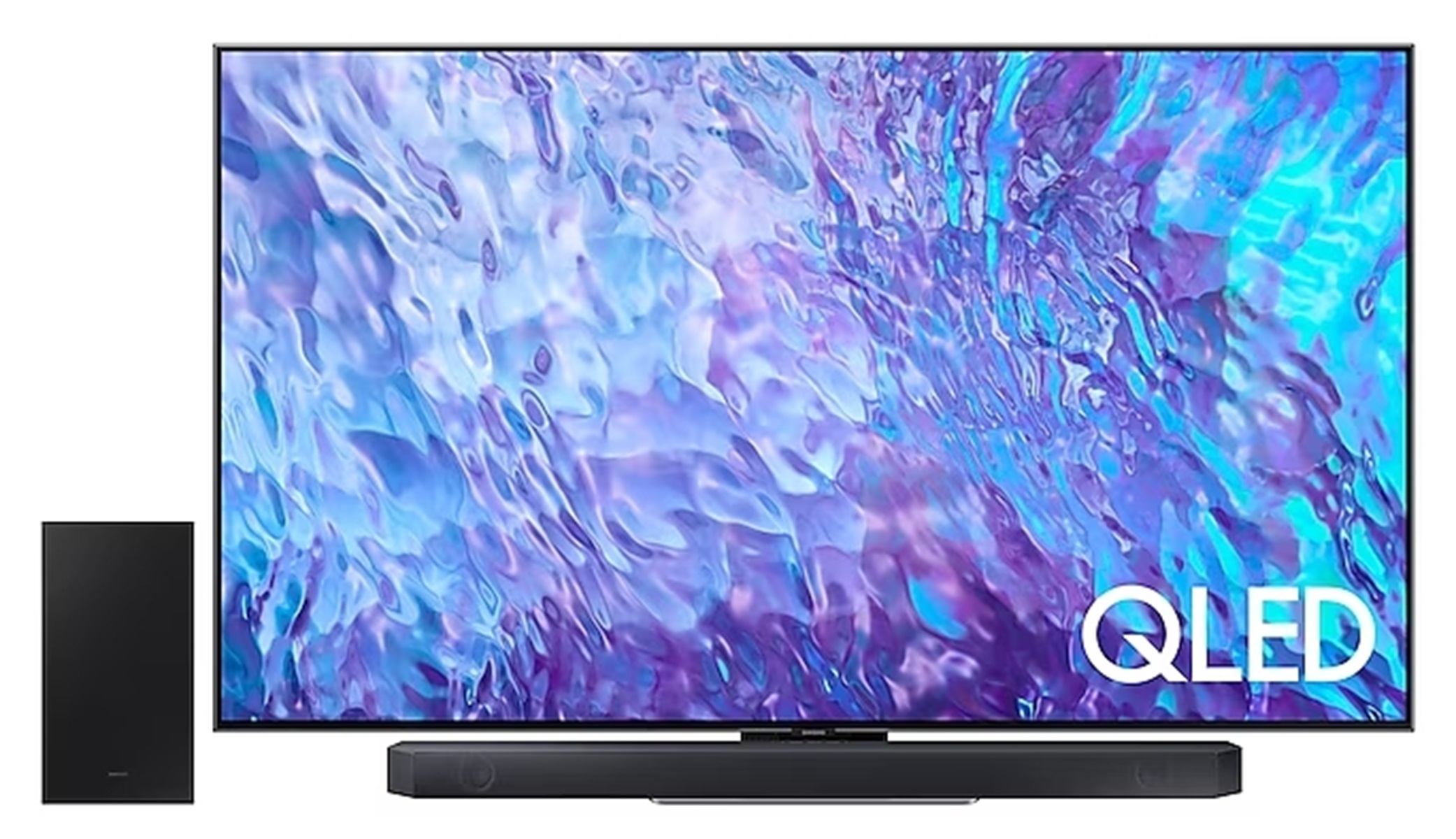 SAMSUNG TQ65Q80C QLED Tizen) 65 cm, (Flat, TV QLED 163 TV, SMART / Zoll 4K