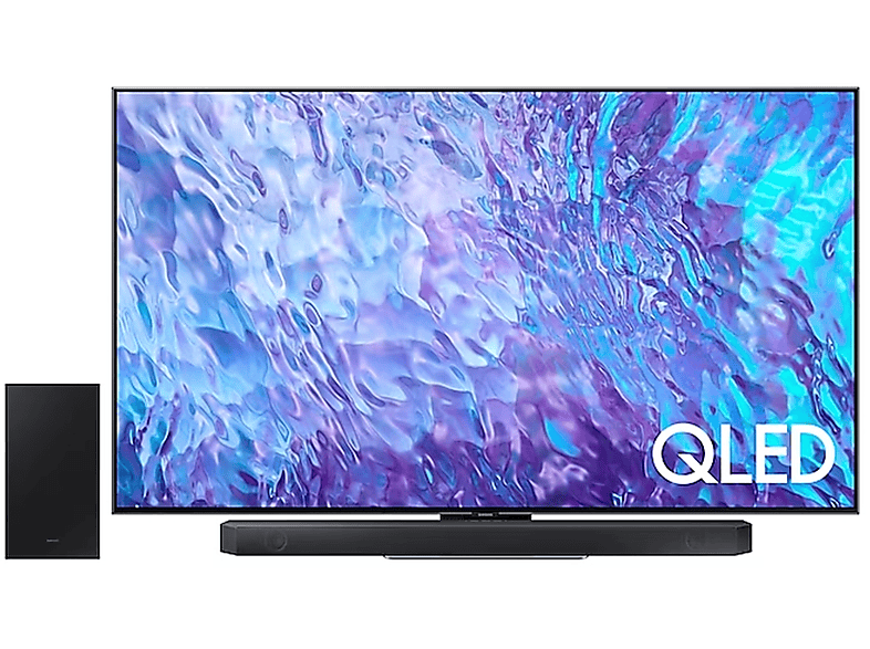SAMSUNG cm, Tizen) 4K, SMART TV, Zoll TV / 163 QLED TQ65Q80C 65 QLED (Flat,