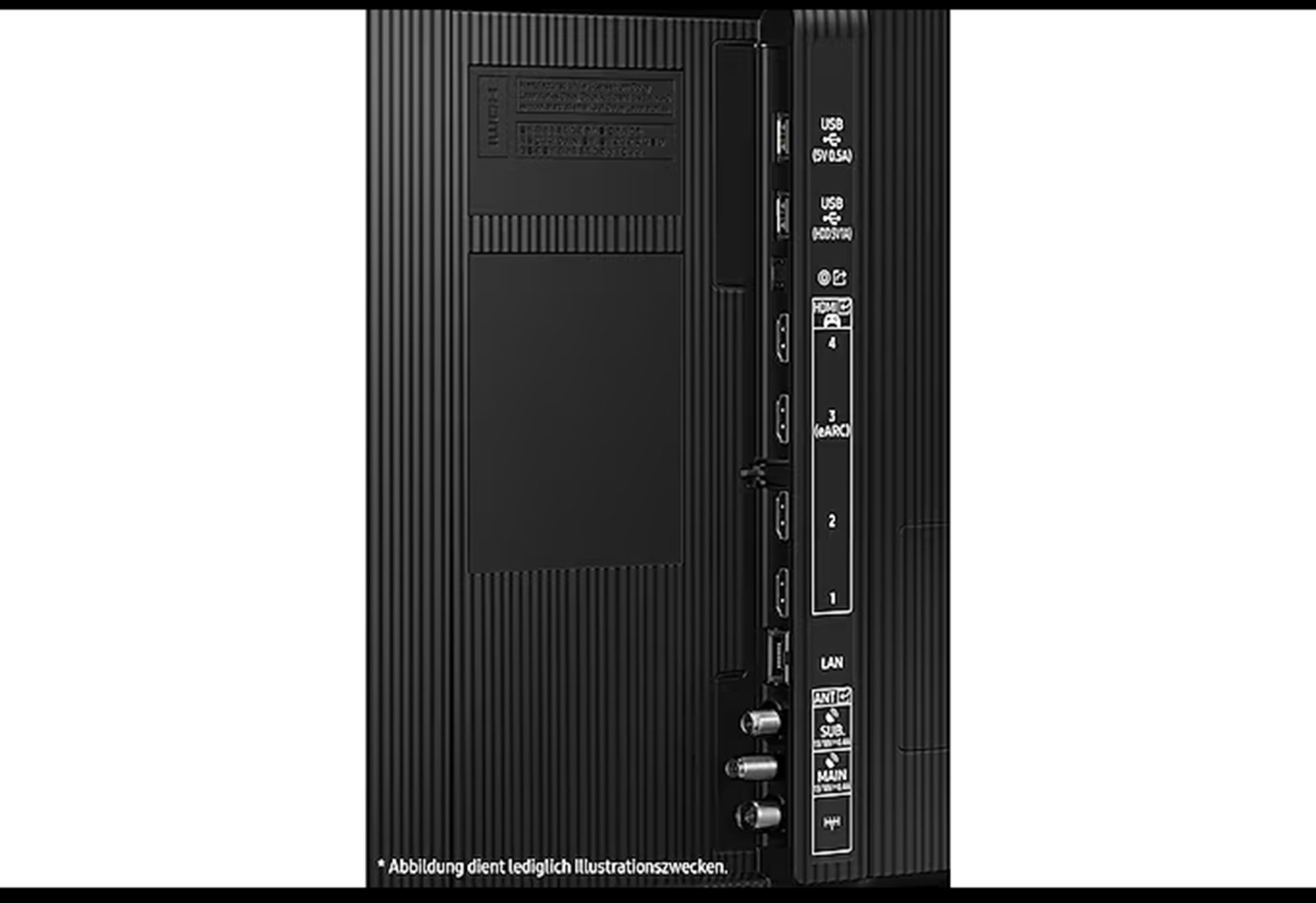 SAMSUNG TQ65Q80C QLED TV (Flat, QLED 4K, TV, cm, Tizen) Zoll SMART 163 65 