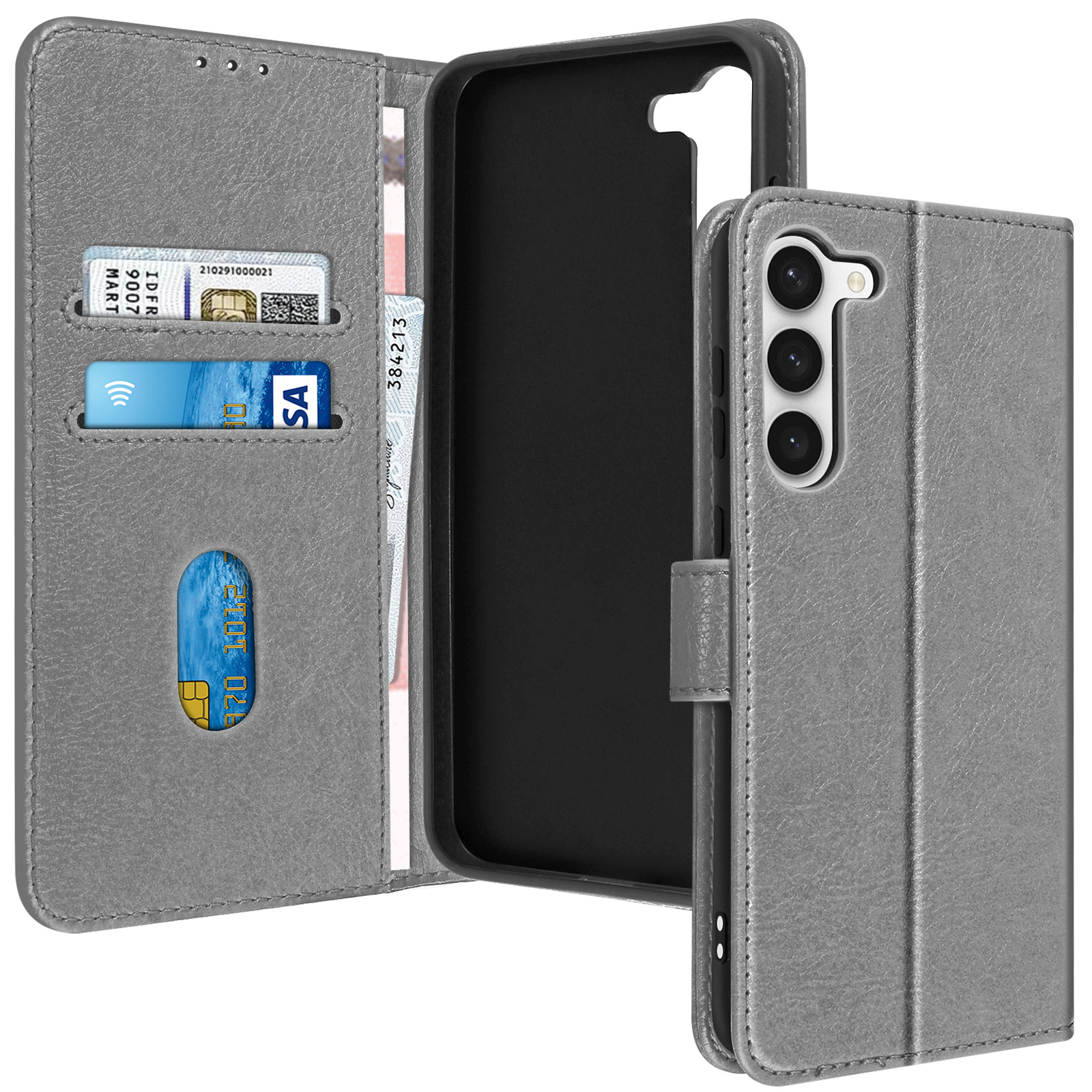 Bookcover, Series, Chesterfield S23, Samsung, Grau Galaxy AVIZAR