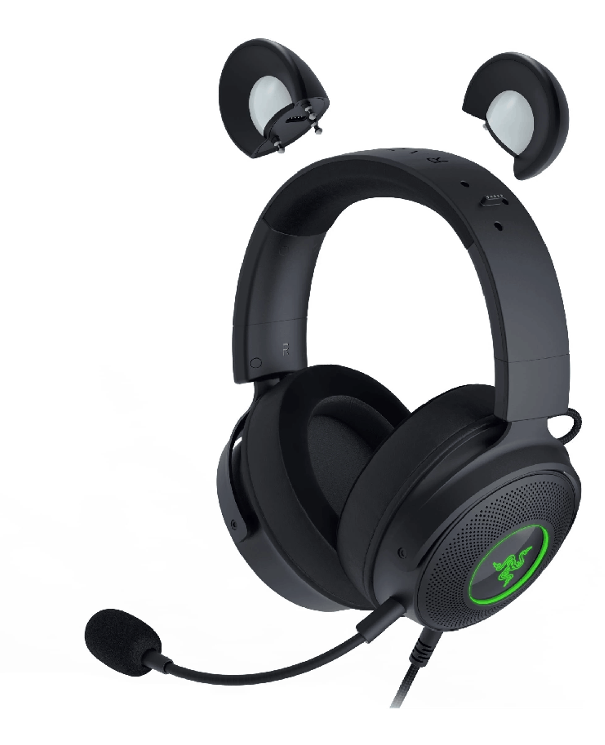 RAZER RZ04-04510100-R3M1 KRAKEN KITTY PRO BLACK, Over-ear Gaming Headset Schwarz