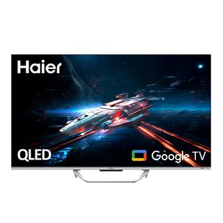 TV QLED 50" - HAIER H50Q800UX, UHD 4K, ARM Advanced Multi-Core Cortex CA55, Smart TV, DVB-T2 (H.265), Negro