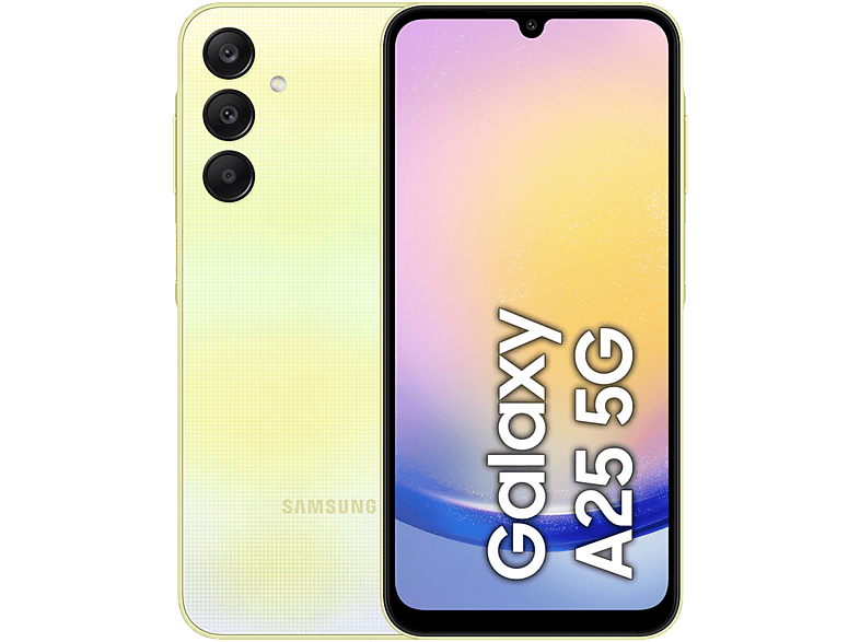 SAMSUNG Galaxy A25 5G 256 GB Gelb Dual SIM | MediaMarkt
