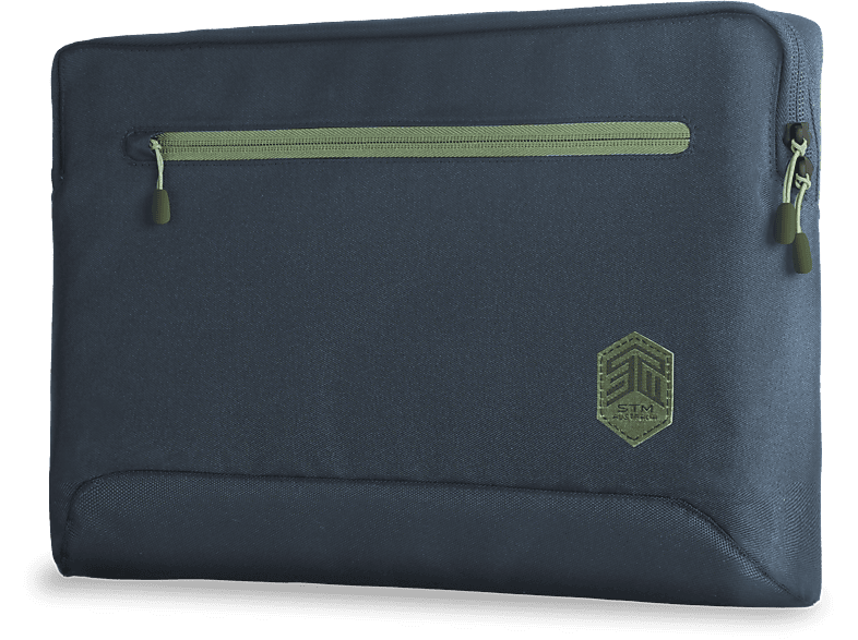 STM ECO Sleeve Notebooktasche Aktentasche für Apple 100% recyceltes 300D Polyester, Blau