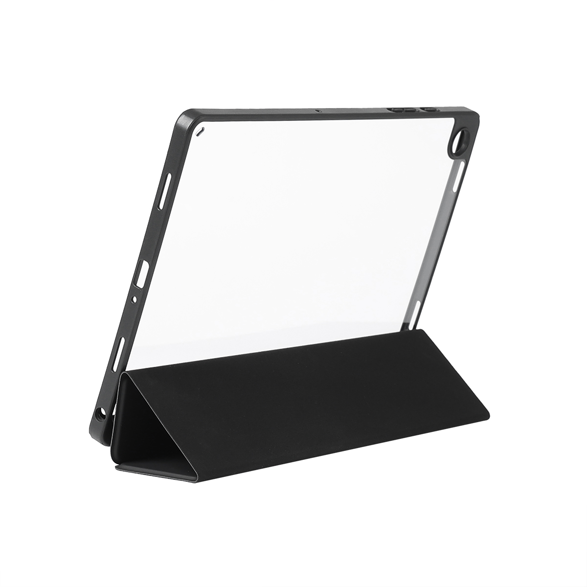 Folio Kunststoff, HONJU Samsung für Case Tablethülle / schwarz Bookcover transparent