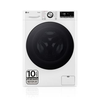 Lavadora secadora - LG F4DR7011AGW, 11 kg + 6 kg, Blanco