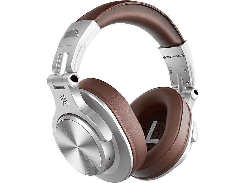 ONEODIO A70, Over-ear Silber Bluetooth Kopfhörer