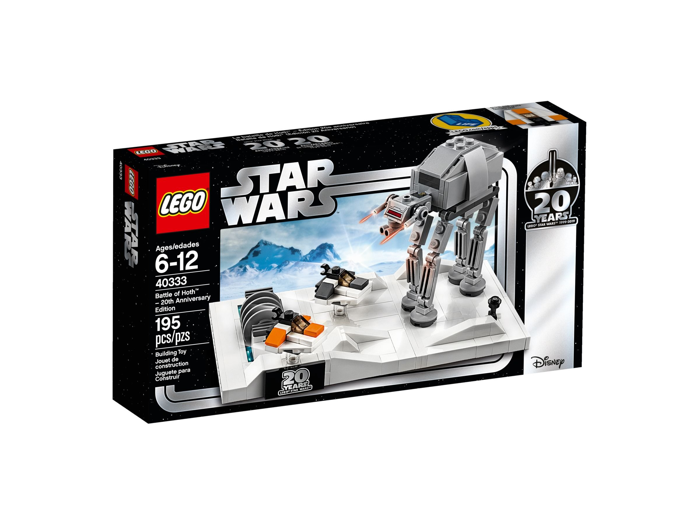 Schlacht Mikromodell LEGO Hoth™ Die Bausatz um 40333