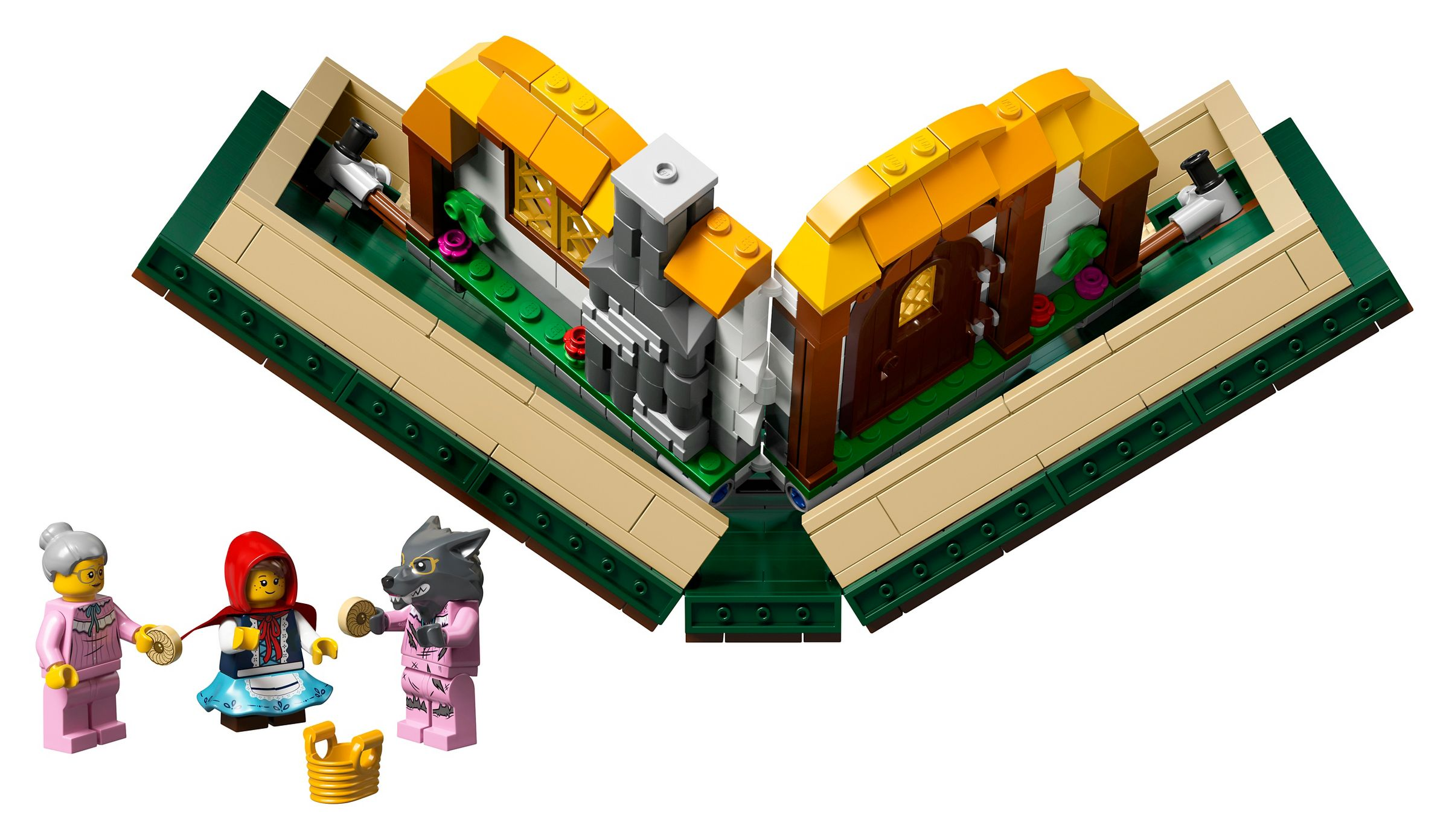 LEGO 21315 Pop-Up-Buch Grimms Bausatz Märchen