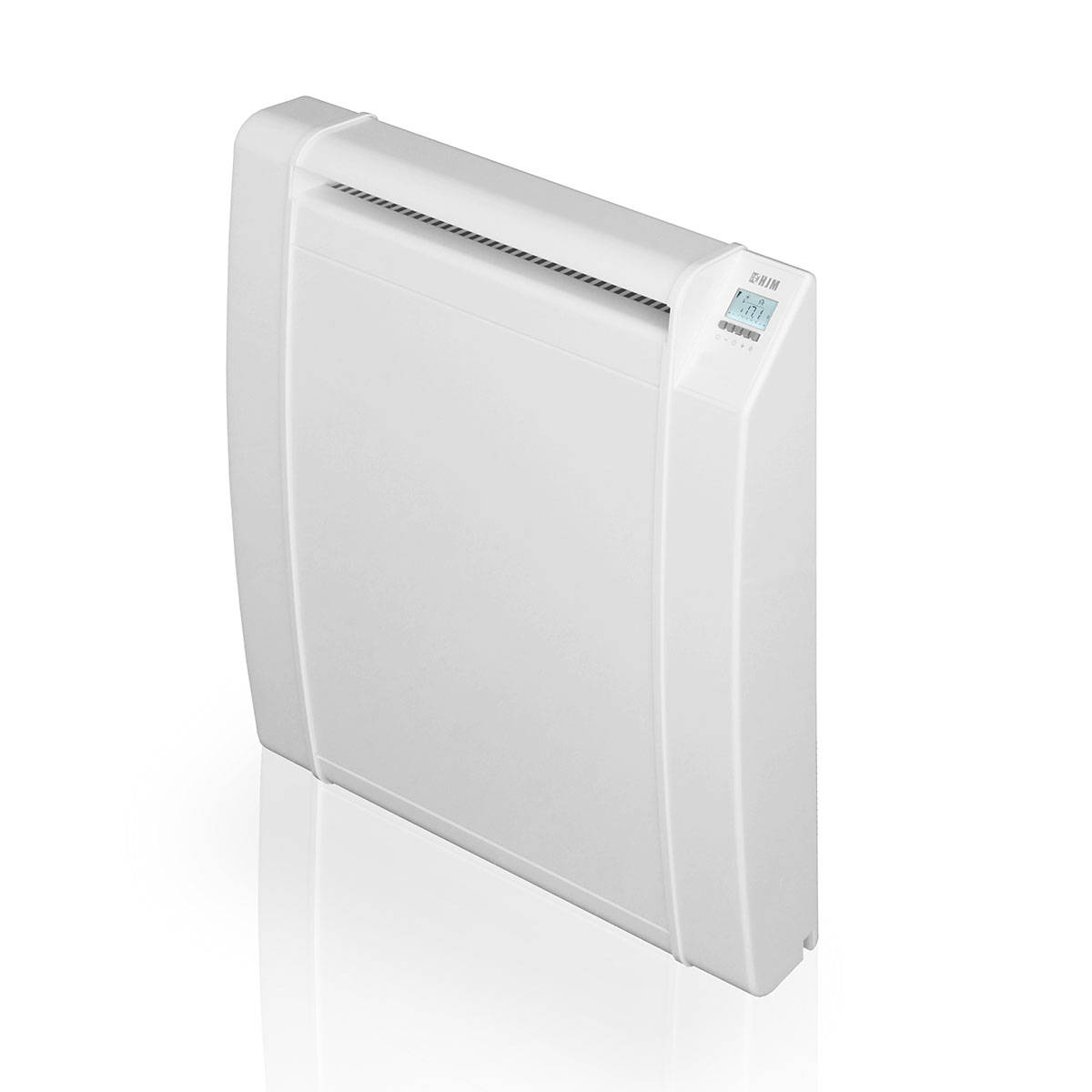 Emisor térmico HJM ELVA 500, Emisor Térmico Cerámico de Bajo  Consumo-Programable, Funciones Ahorro, Modo Turbo, m², 500 W, Blanco