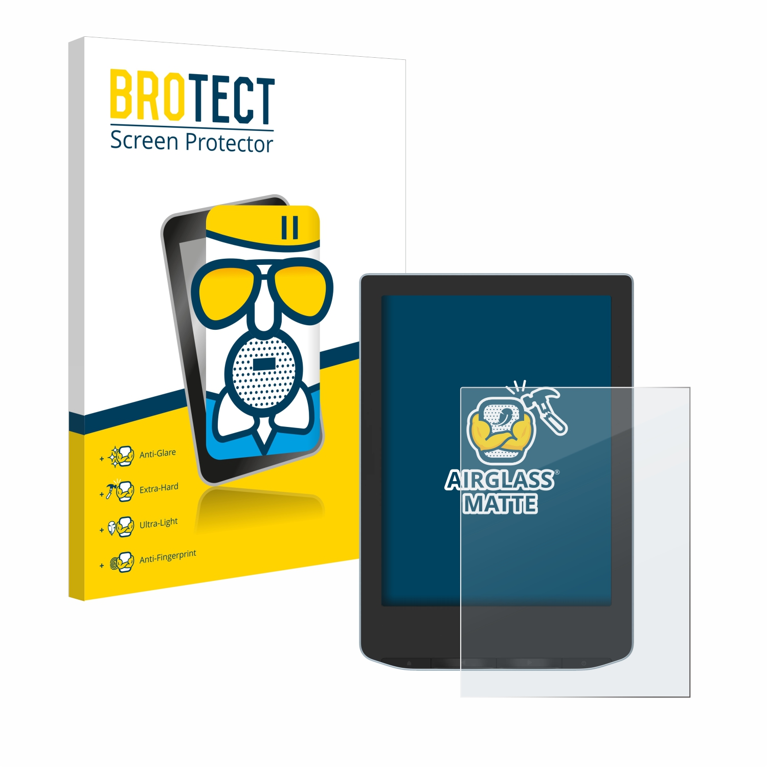 PocketBook BROTECT Schutzfolie(für Verse) Airglass matte
