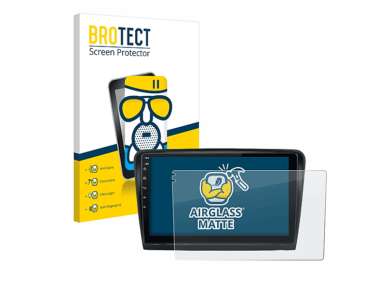 BROTECT Airglass matte Schutzfolie(für 2 Octavia V1 - 10\