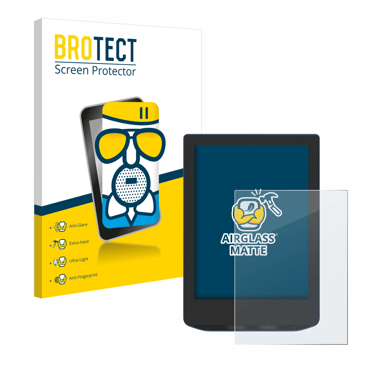 matte Schutzfolie(für BROTECT Verse Airglass PocketBook Pro)
