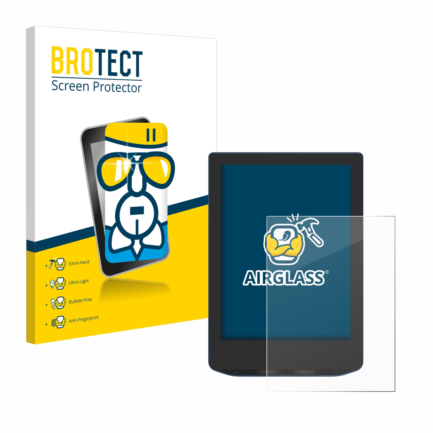 Airglass Pro) klare PocketBook Verse Schutzfolie(für BROTECT