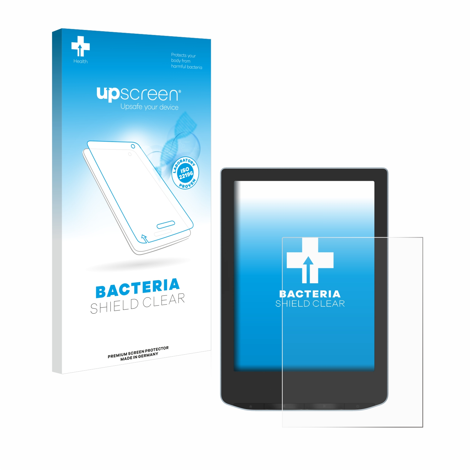 Verse) PocketBook klare Schutzfolie(für UPSCREEN antibakteriell