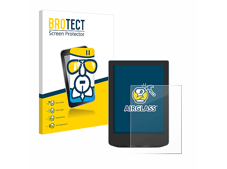 Verse) PocketBook Schutzfolie(für Airglass klare BROTECT