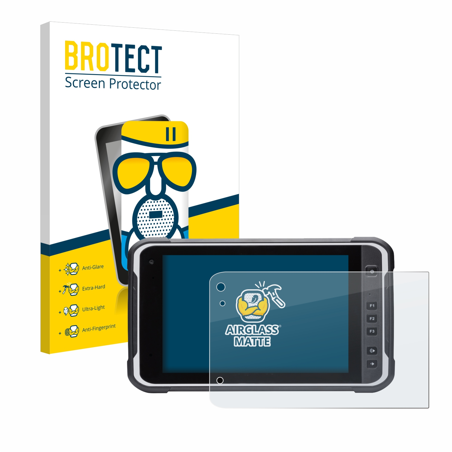 BROTECT Airglass matte Schutzfolie(für Handheld RT8) Algiz