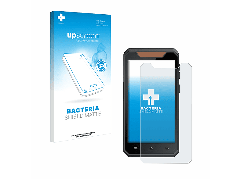 UPSCREEN antibakteriell entspiegelt Schutzfolie(für Axium EX4000) ingenico matte