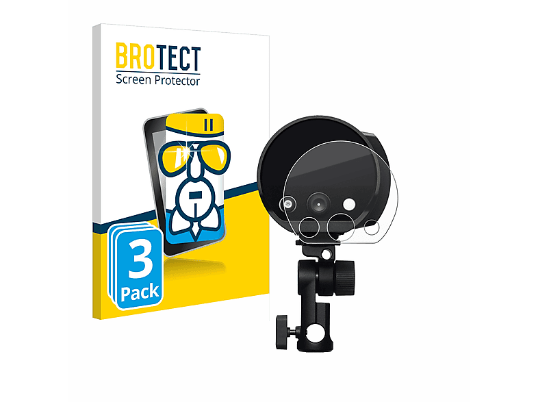 klare B10X) BROTECT Schutzfolie(für Airglass 3x Profoto
