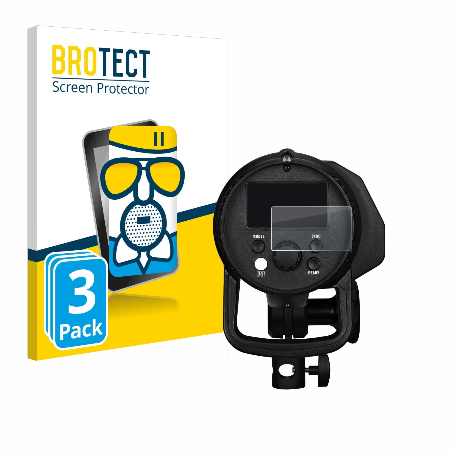 B1X) BROTECT Airglass Profoto Schutzfolie(für matte 3x