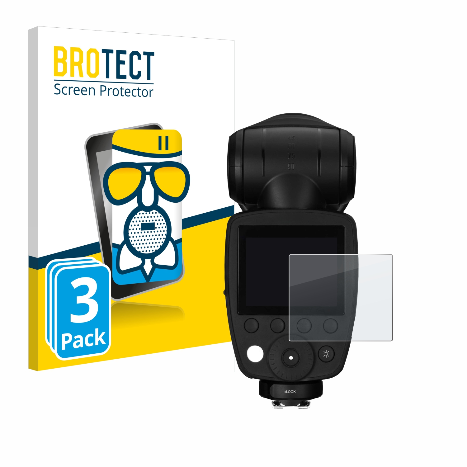 BROTECT 3x Airglass matte Schutzfolie(für A10) Profoto