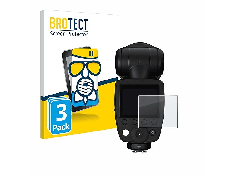 BROTECT 3x Airglass matte Schutzfolie(für Profoto A10)
