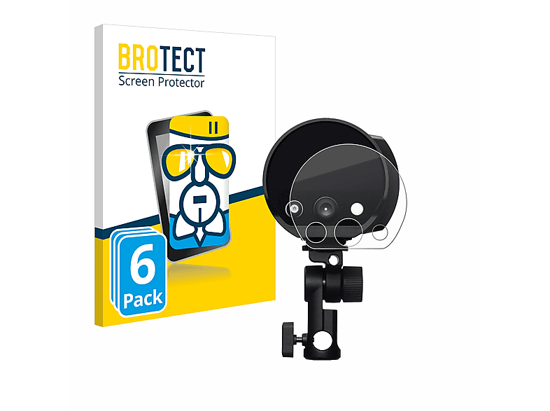 Profoto klare Airglass Schutzfolie(für B10X) BROTECT 6x