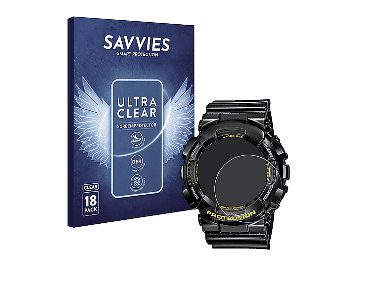 GA-110GB-1A) Schutzfolie(für Casio SAVVIES 18x G-Shock klare