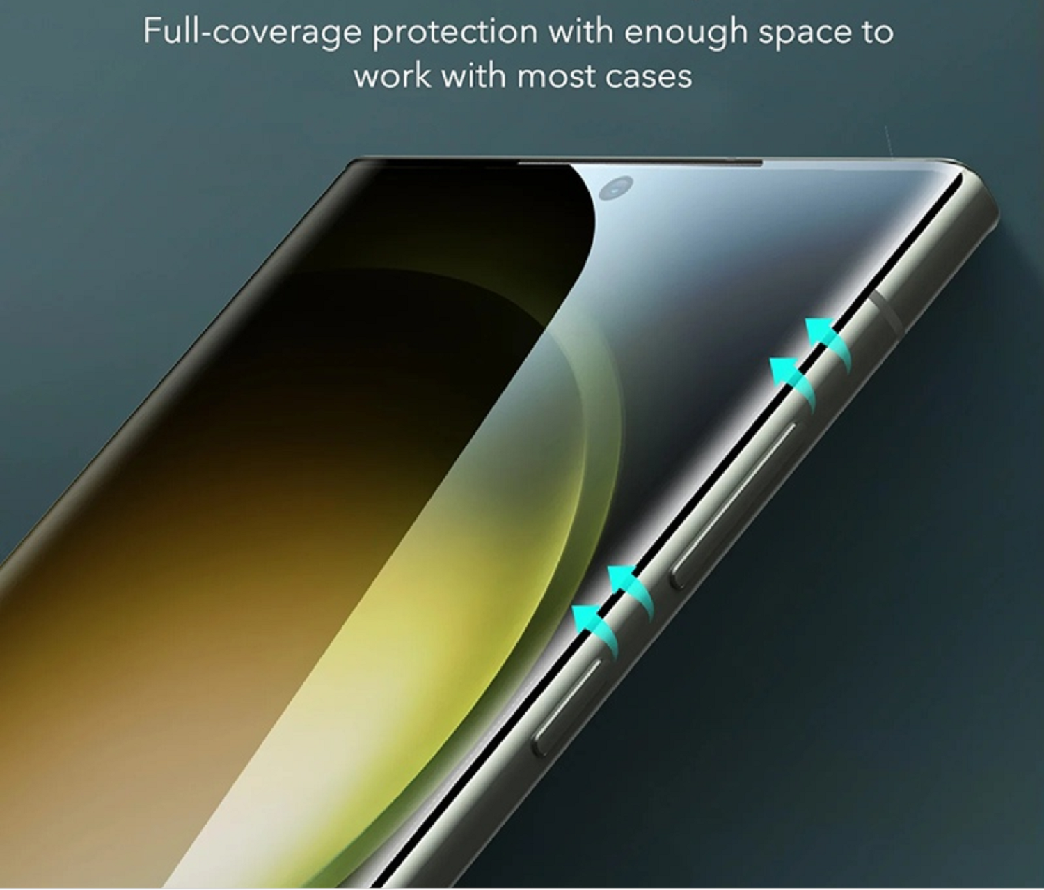 PROTECTORKING 6x Echtes Tempered 9H Ultra) KLAR Panzerhartglas Galaxy 3D Displayschutzfolie(für Samsung S23