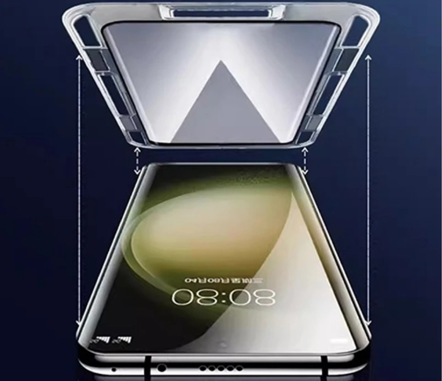 PROTECTORKING 6x Echtes Tempered 9H Ultra) KLAR Panzerhartglas Galaxy 3D Displayschutzfolie(für Samsung S23