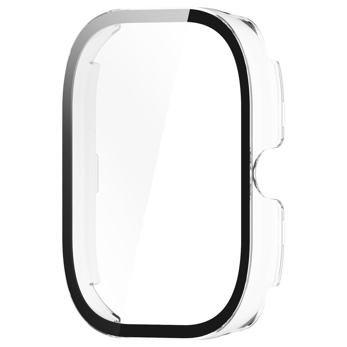 WIGENTO Kunststoff Design Hülle + 4) H9 Watch Hart Schutz Glas Hülle(für Watch Redmi Xiaomi