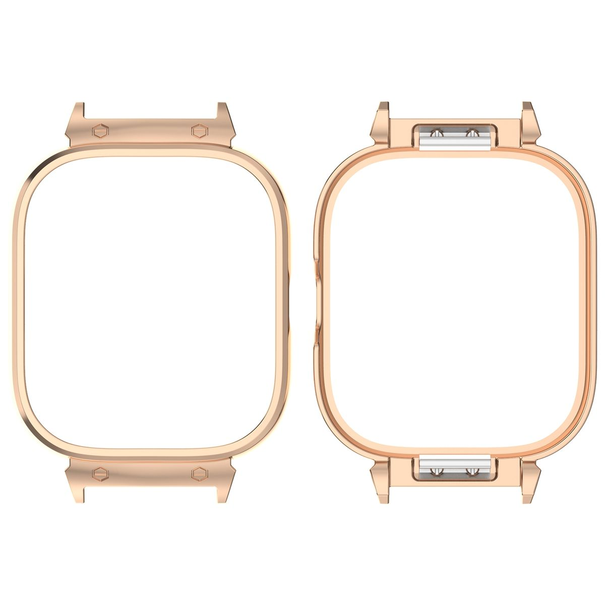 4) Xiaomi Hülle(für Watch Hülle Metall Watch Redmi WIGENTO Schutz Design