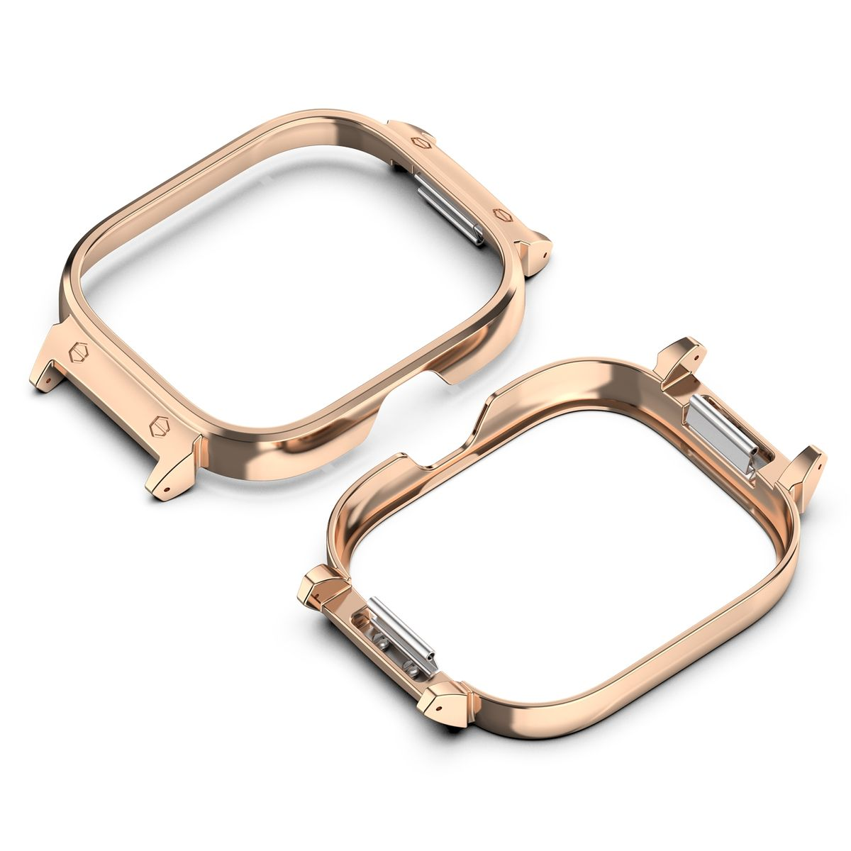 WIGENTO Schutz Watch Xiaomi Hülle(für Redmi 4) Metall Hülle Watch Design