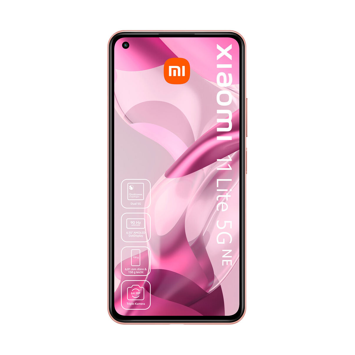 8GB REFURBISHED Lite NE (*) GB 11 128 pink XIAOMI SIM Dual 5G Dual-SIM