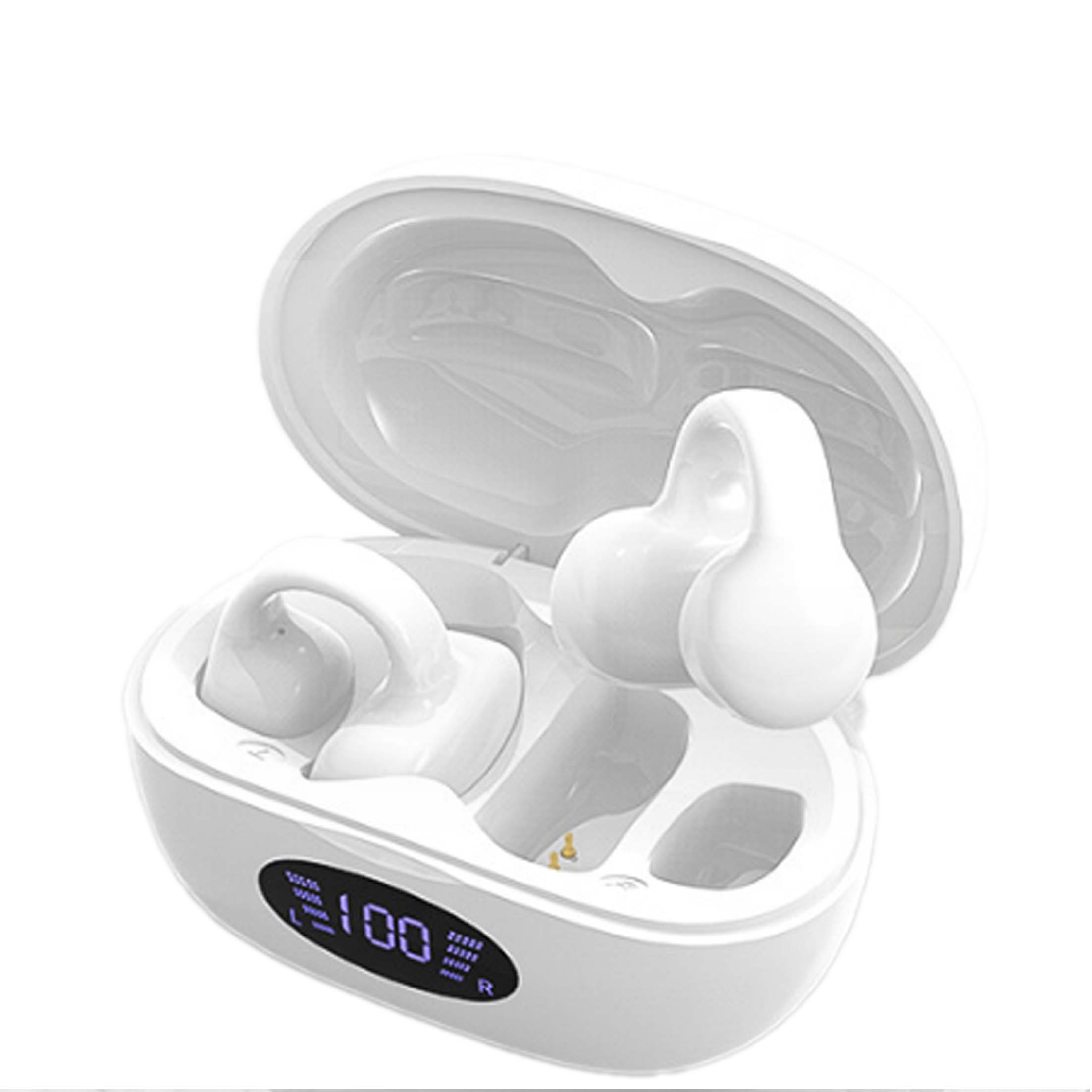 DIIDA Knochenleitung, On-ear Weiß Bluetooth-Kopfhörer