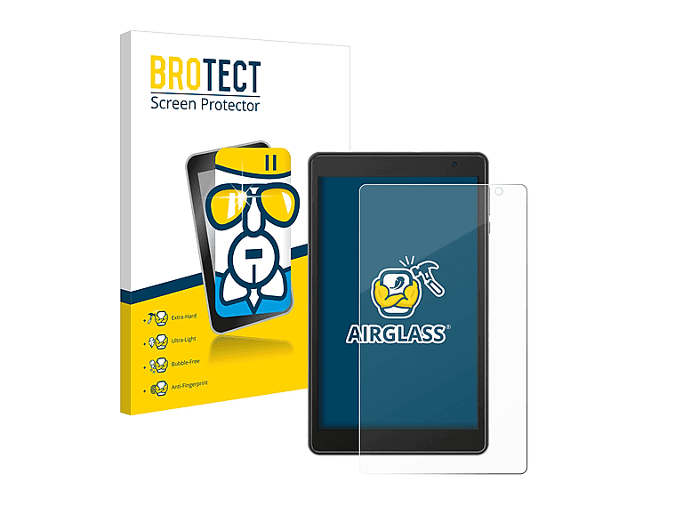 Airglass Schutzfolie(für BROTECT Blackview 50 Tab klare WiFi)
