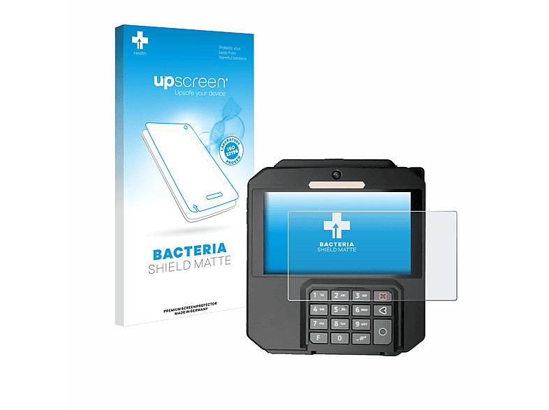 UPSCREEN antibakteriell entspiegelt matte Schutzfolie(für ingenico Axium RX7000)