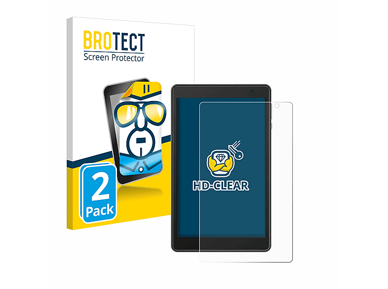 BROTECT 2x klare Schutzfolie(für Blackview Tab 50 WiFi)