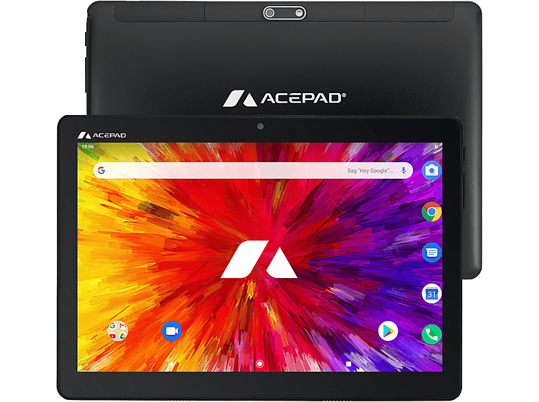 ACEPAD A130, 6GB RAM, LTE, Octa-Core, Tablet, 128 GB, 10,1 Zoll, Schwarz