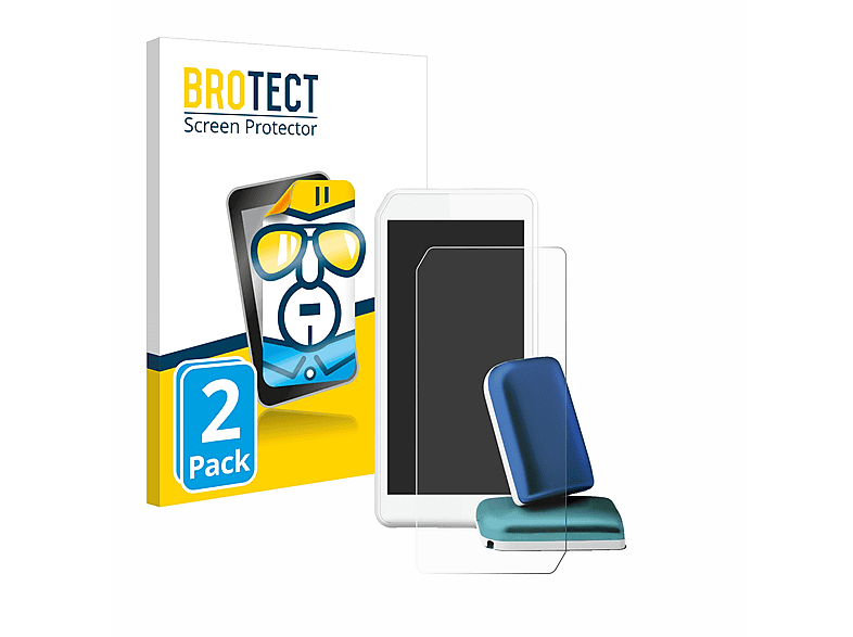 BROTECT 2x Matte Entspiegelte Schutzfolie(für Kaleido DBLG1 Handset